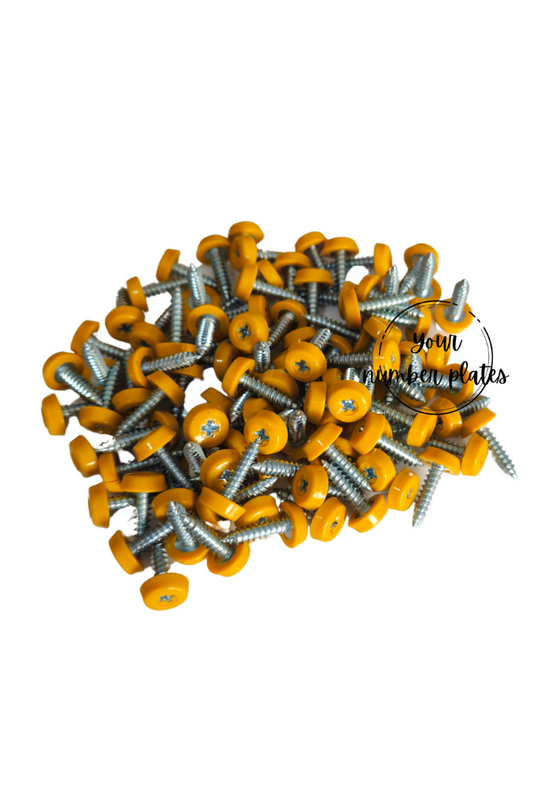 100 yellow ploytop screw