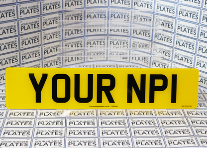 Replacement Number Plates