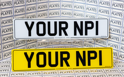 Replacement Number Plates