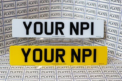 Replacement Number Plates